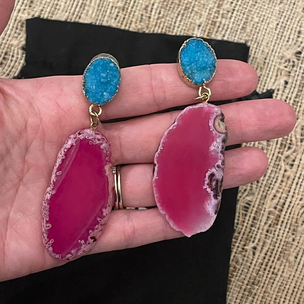 BaubleBar stone earrings